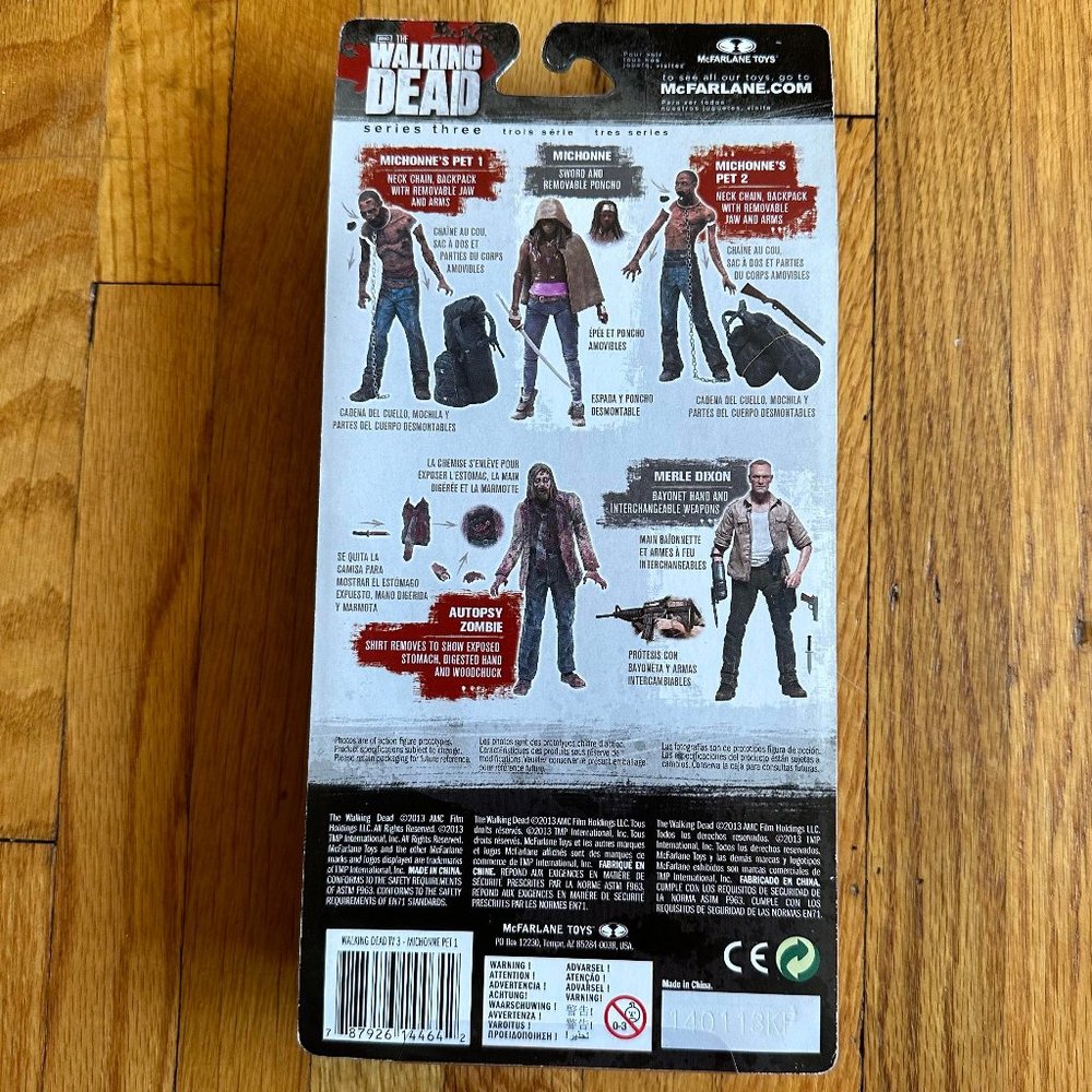 The Walking Dead Michonne's pet 1 NEW in BOX - Picture 2 of 4